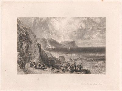 Clovelly Bay és Lundy Island alkotó: William Miller