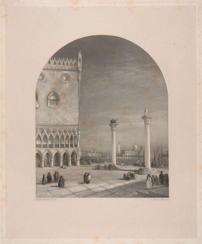 Velence – a Piazzetta alkotó: William Miller