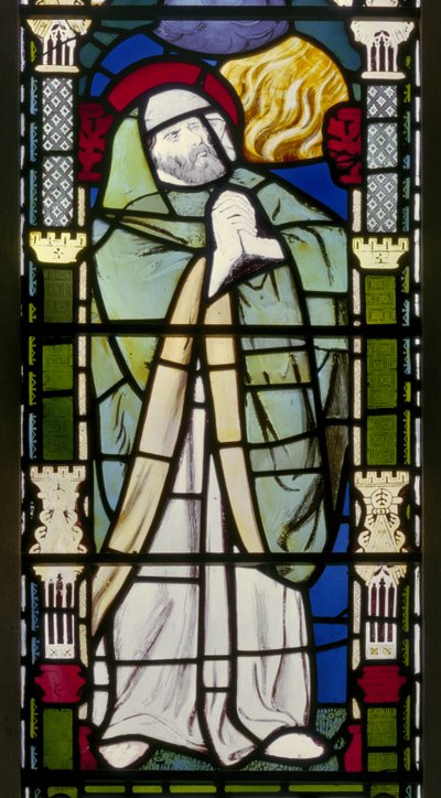 Banstead, All Saints, Morris Marshall & Faulkner & Co, William Morris, Ezekiel alkotó: William Morris