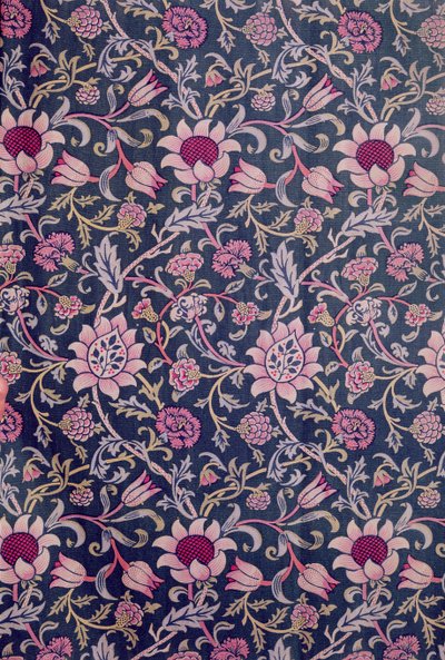 „Evenlode” szövet, a Hammersmith Terrace-től, 1883 alkotó: William Morris
