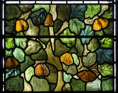 Lombrészlet, 1879 (ólomüveg) alkotó: William Morris