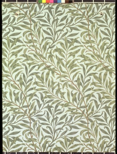 "Willow Bough" tapéta, 1887 alkotó: William Morris