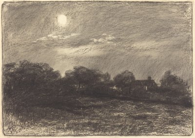 Este, Tanyai táj alkotó: William Morris Hunt