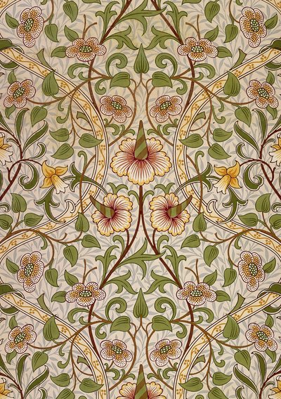 Díszszövet, 1876-1890. alkotó: William Morris Tapestry Works
