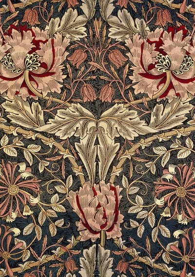 Díszszövet, 1876-1890. alkotó: William Morris Tapestry Works