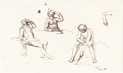 ábra Tanulmányok alkotó: William Mulready