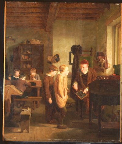 Tétlen fiúk, 1815 alkotó: William Mulready