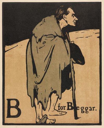 Egy ábécé: B a koldus alkotó: William Nicholson