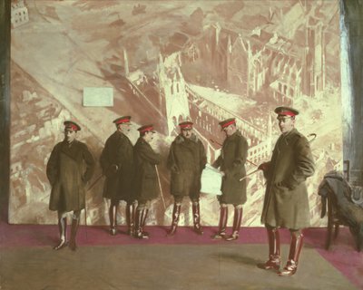 A kanadai főhadiszállás személyzete alkotó: William Nicholson