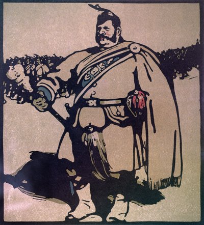 Major a „London Types”-ből, William Heinemann kiadásában alkotó: William Nicholson