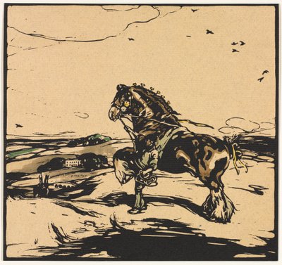 A Shire Horse alkotó: William Nicholson