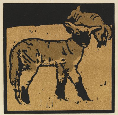 Az állatok négyzet alakú könyve: A nagyon szelíd bárány alkotó: William Nicholson