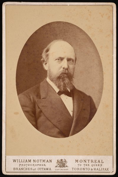 Othniel Charles Marsh portréja 1831-1879, 1875 körül. alkotó: William Notman