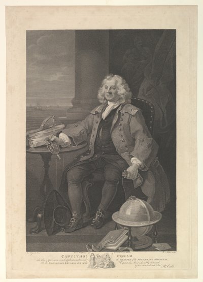 Thomas Coram kapitány, 1796. december 1. alkotó: William Nutter