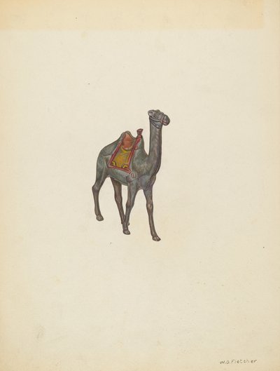 Bank teve, c. 1940. alkotó: William O. Fletcher