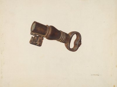 Kulcsbank, c. 1940. alkotó: William O. Fletcher