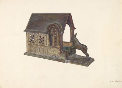 Játékbank, c. 1940. alkotó: William O. Fletcher