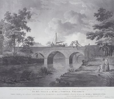 A vízvezeték Bartonban, Manchester közelében, 1793 alkotó: William Orme