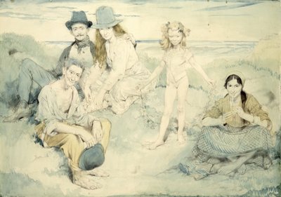Az ír parton alkotó: William Orpen