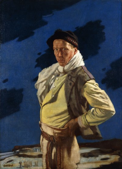 A férfi Aranból alkotó: William Orpen