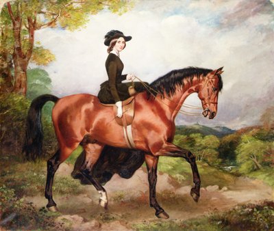 Mrs. Thomas Conolly, Castletown Co. Kildare portréja (olaj, vászon) alkotó: William Osbourne