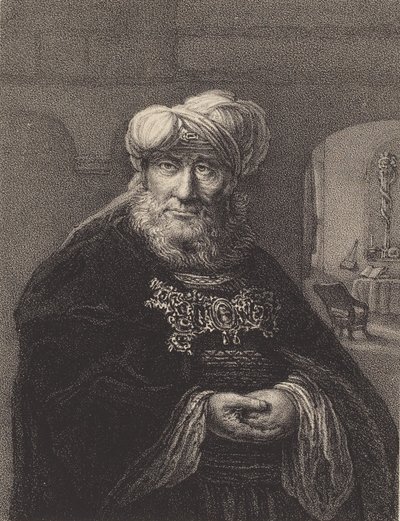 Zsidó rabbi. alkotó: William P Sherlock