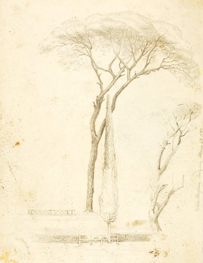 (Tanulmányok--Villa Borghese, 2 ábra, stb.) alkotó: William Page
