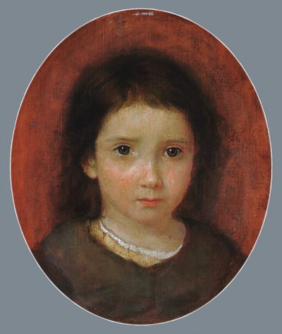William Page lánya, valószínűleg Anne Page, kb. 1837-38. alkotó: William Page