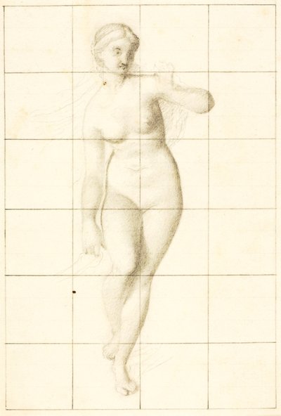 Venus Eneas és a trójaiak latin partra vezetése (Vénusz-tanulmány) alkotó: William Page