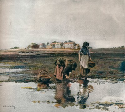Kagylószedés, 1908 alkotó: William Page Atkinson Wells
