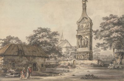A Secundini-emlékmű Ighelben, a Luxemburgi Hercegségben alkotó: William Pars