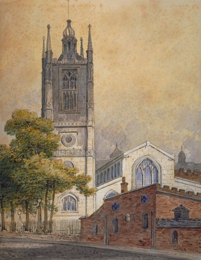 Szent Margit templom, Westminster, London, 1810 alkotó: William Pearson