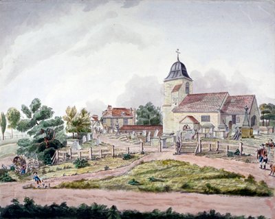 St Pancras Old Church, London, 1761 alkotó: William Pennington