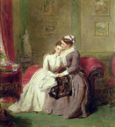 Remény és félelem, 1869 alkotó: William Powell Frith