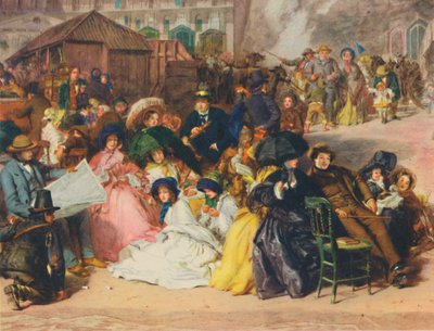 Ramsgate Sands, 1854, 1948. alkotó: William Powell Frith
