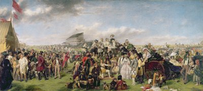 The Derby Day (1856) alkotó: William Powell Frith
