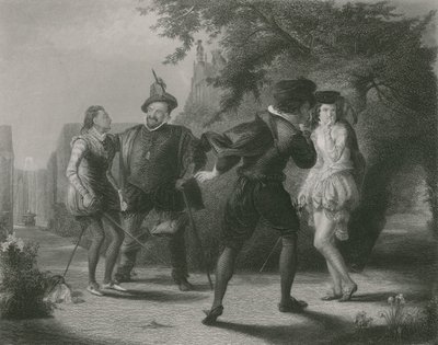 A párbaj, tizenkettedik éjszaka alkotó: William Powell Frith