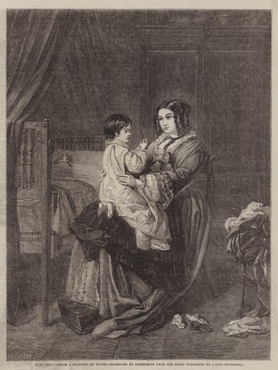 Lefekvés ideje alkotó: William Powell after Frith