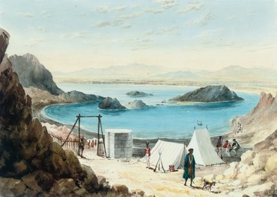 Aden kikötője alkotó: William Prinsep