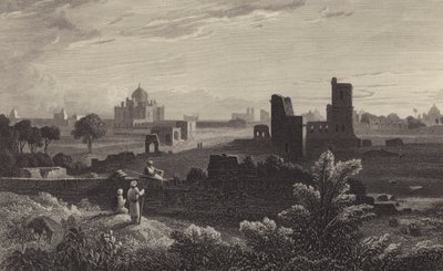 Humayun sírja, Delhi (metszet) alkotó: William Purser