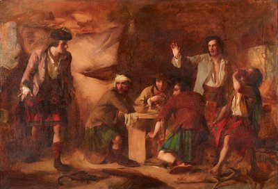 Károly Edward herceg és a katherániak (olaj, vászon) alkotó: William Quiller Orchardson