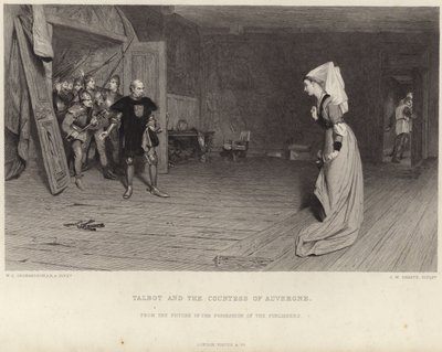 Talbot és Auvergne grófnője alkotó: William Quiller Orchardson