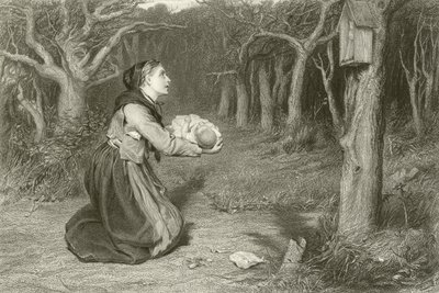 A szentély az erdőben alkotó: William Quiller Orchardson