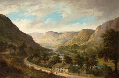 Elan Valley, Radnorshire, 1893. alkotó: William R. Stone