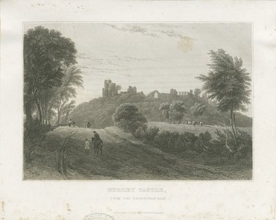 Dudley kastély: acélmetszet, nd [c1831] (nyomtatás) alkotó: William Radclyffe