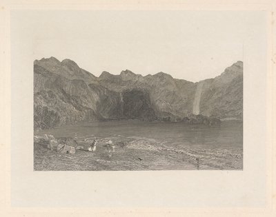 Keswick-tó, Cumberland alkotó: William Radclyffe