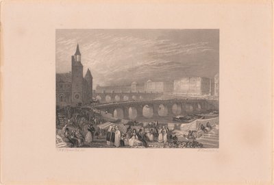 Virágjárás és Pont-au-Change alkotó: William Radclyffe