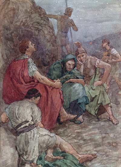 Brutus és társai a Philippi csata után alkotó: William Rainey