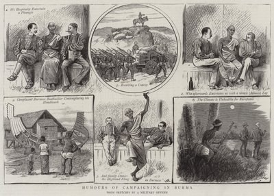 A burmai kampány humora alkotó: William Ralston