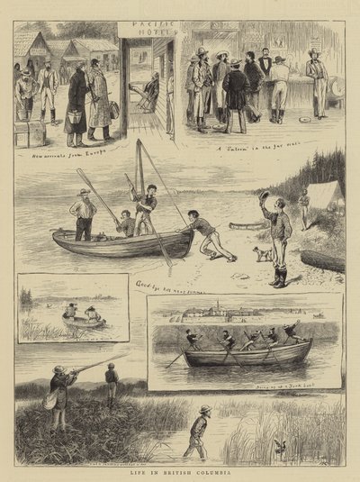 Élet Brit Columbiában alkotó: William Ralston